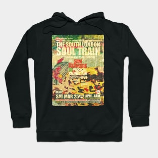 POSTER TOUR - SOUL TRAIN THE SOUTH LONDON 123 Hoodie